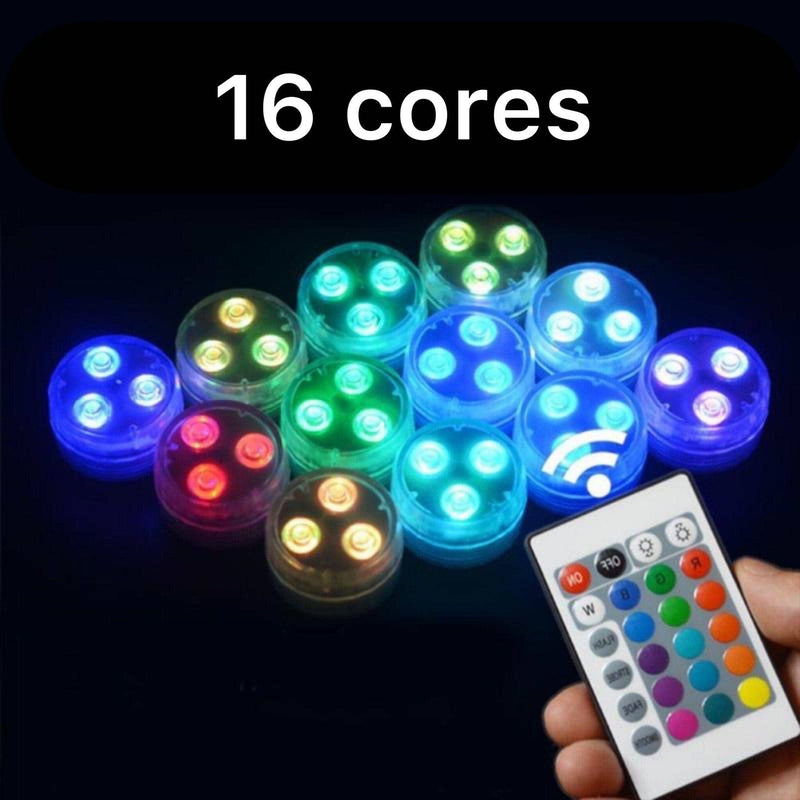 Bola Inflável Com Led 16 Cores